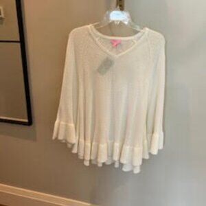 Lilly Pulitzer Eilena Wrap XXS/XS Coconut-Off White